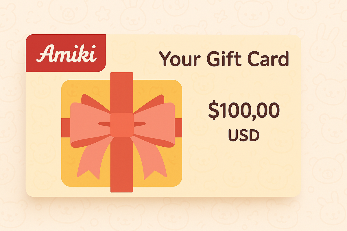 🎁  Amiki digitale Geschenkkarte