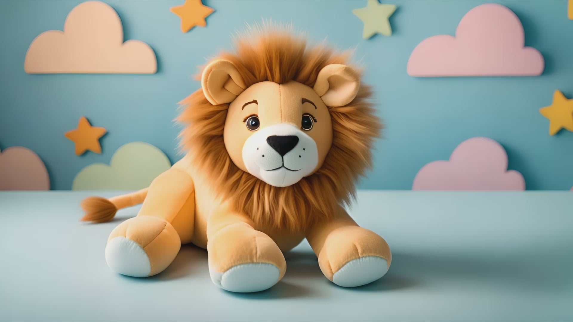 Adrien lion toy